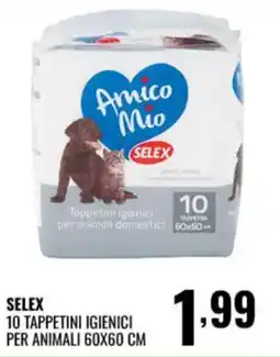 Gecop Tappetini igienici per animali domestici SELEX offerta