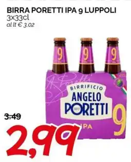 Hardis Birra Poretti IPA 9 Luppoli offerta