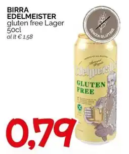 Hardis Birra Edelmeister gluten free Lager offerta