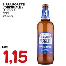 Hardis Birra Poretti L'originale 4 luppoli offerta