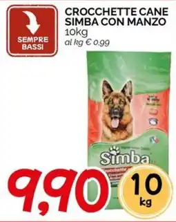 Hardis Crocchette cane Simba con manzo offerta