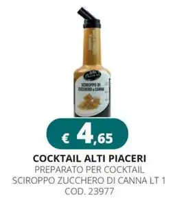Altasfera Cocktail alti piaceri sciroppo zucchero di canna offerta