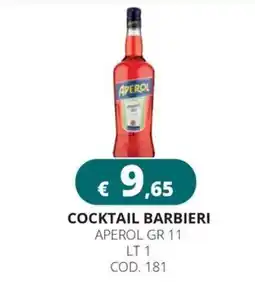 Altasfera Cocktail Barbieri Aperol offerta