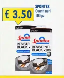 Magika Shop Spontex guanti neri offerta