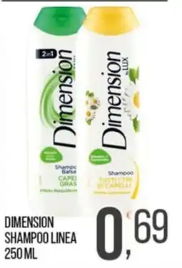 Cash pro Dimension Shampoo Linea offerta