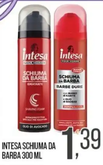 Intesa schiuma da barba