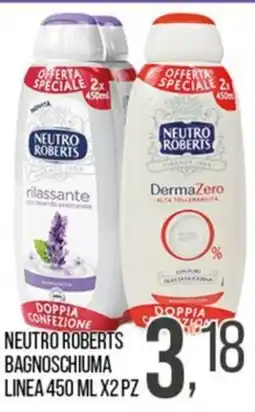 Cash pro Neutro Roberts bagnoschiuma offerta
