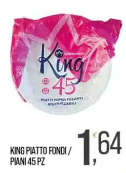 Cash pro King piatto fondi offerta