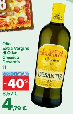 Carrefour Express Olio Extra Vergine di Oliva Classico Desantis offerta
