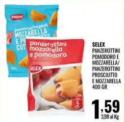 Gecop Selex panzerottini pomodoro e mozzarella offerta