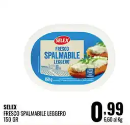 Gecop Selex fresco spalmabile leggero offerta