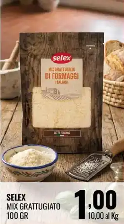 Gecop Selex mix grattugiato di formaggi italiani offerta