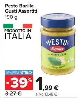 Carrefour Express Pesto Barilla Gusti Assortiti offerta