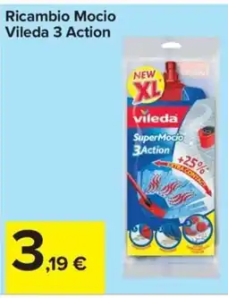 Carrefour Express Ricambio Mocio Vileda 3 Action offerta