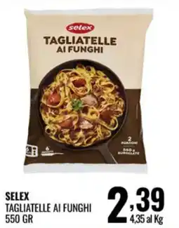 Gecop Selex Tagliatelle ai Funghi offerta