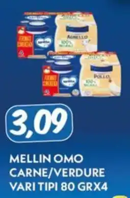GeD Shopping Mellin Omo Carne/Verdure offerta