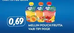 GeD Shopping Mellin pouch frutta offerta