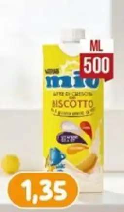 GeD Shopping Mio latte di crescita con biscotto offerta