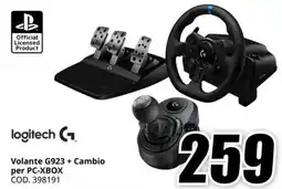 MediaWorld logitech G Volante G923 + Cambio offerta