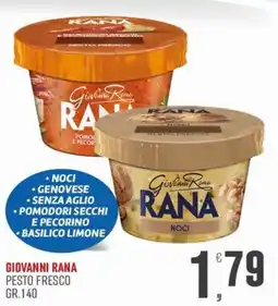 Marketpiù Giovanni Rana pesto fresco noci offerta