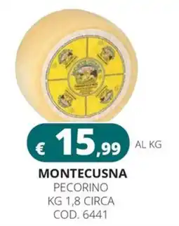 Altasfera Montecusna pecorino offerta