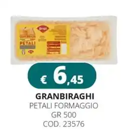 Altasfera Granbiraghi petali formaggio offerta