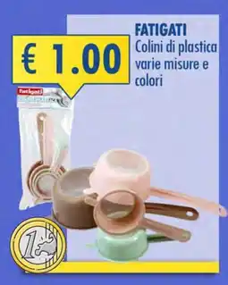 Magika Shop Fatigati colini di plastica offerta