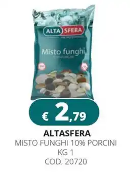 Altasfera AltaSfera Misto funghi 10% porcini offerta