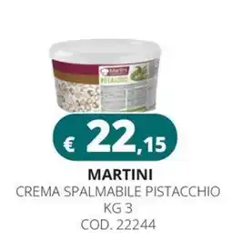 Altasfera Martini crema spalmabile pistacchio offerta