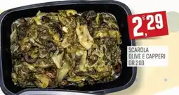 Marketpiù Scarola olive e capperi offerta