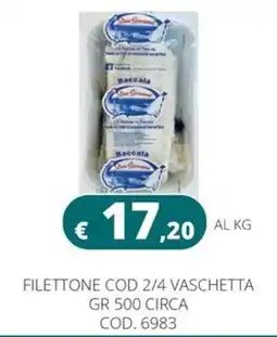 Altasfera Filettone cod 2/4 vaschetta offerta