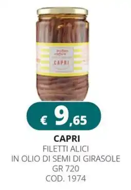 Altasfera Capri filetti alici offerta