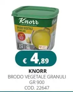 Altasfera Knorr brodo vegetale granuli offerta