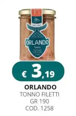 Altasfera Orlando tonno filetti offerta