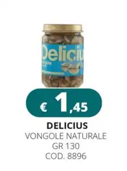 Altasfera Delicius vongole naturale offerta