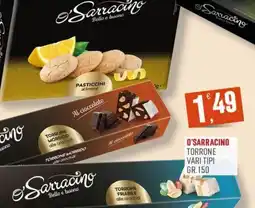 Marketpiù O'Sarracino torrone vari tipi offerta