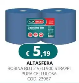 Altasfera AltaSfera bobina blu 2 veli offerta