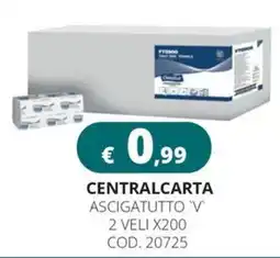 Altasfera Centralcarta ascigatutto 'V' offerta