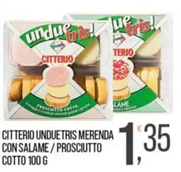 Cash pro Citterio unduetris merenda offerta