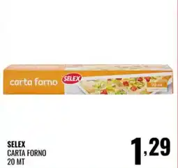 Gecop SELEX carta forno offerta