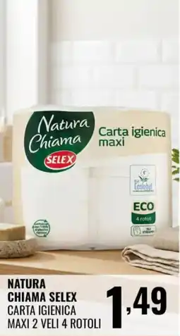 Gecop Natura Chiama Selex carta igienica maxi offerta
