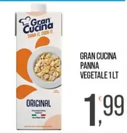 Cash pro Gran Cucina panna vegetale offerta