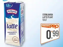 Cash pro Sterilgarda latte parzialmente scremato offerta