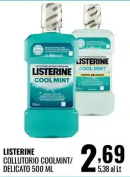 Gecop Listerine collutorio coolmint offerta
