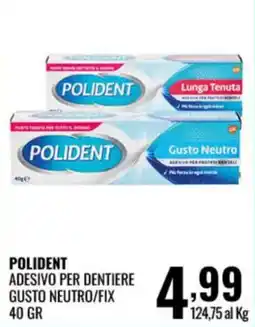 Gecop Polident adesivo per dentiere gusto neutro/fix offerta
