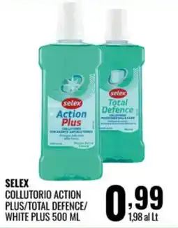 Gecop Selex collutorio action plus/total defence/white plus offerta