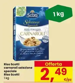 Eurospar Riso Scotti carnaroli selezione speciale offerta