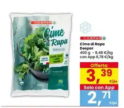 Eurospar Cime di Rapa Despar offerta