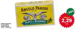 Eurospar Filetti di sgombro Angelo Parodi offerta