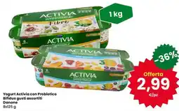 Eurospar Yogurt Activia con Probiotico Bifidus gusti assortiti offerta